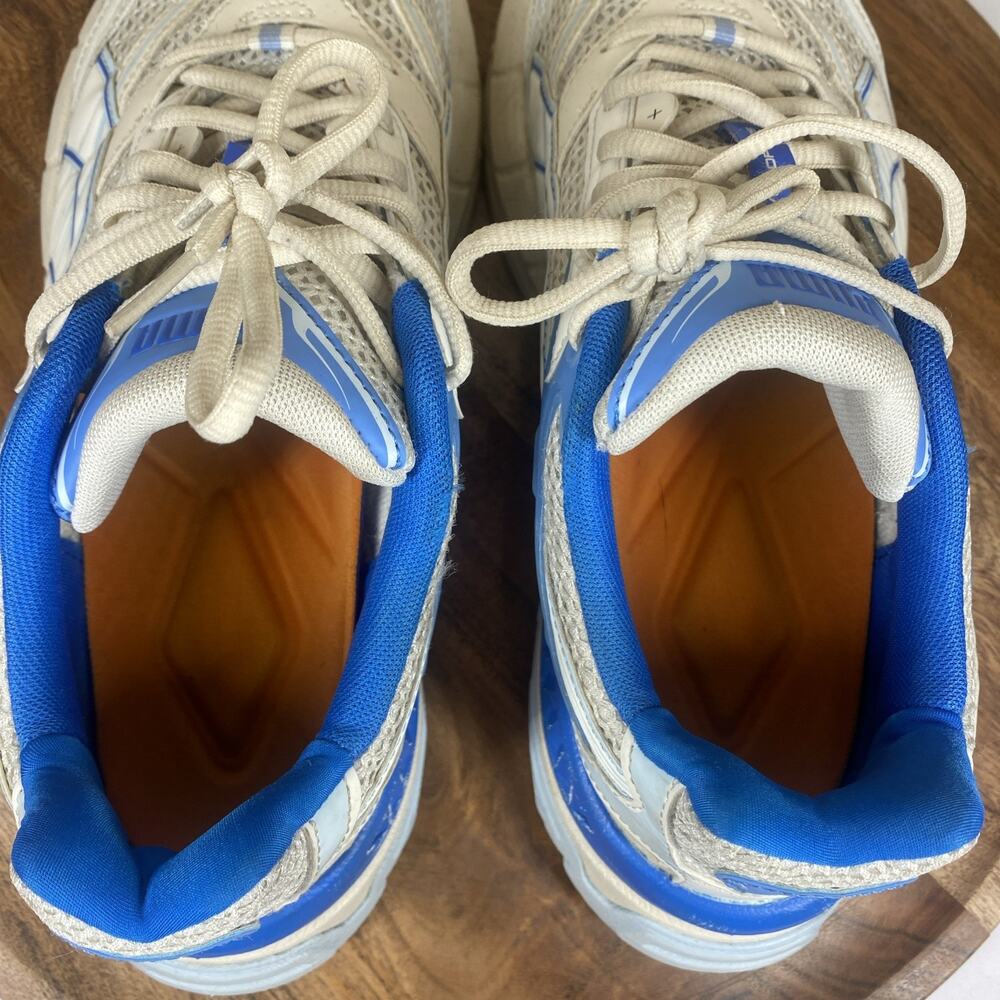 Puma Velophasis Technisch Mens Blue And White Size 9.5 Running Shoes 390932-08 - Picture 6 of 10